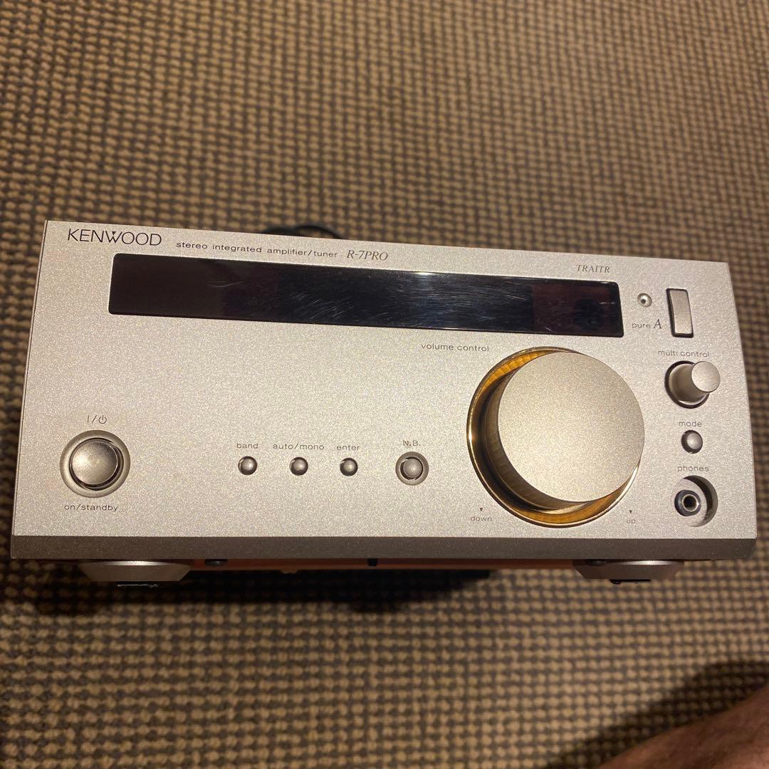 KENWOOD ステレオ アンプ・チューナー R-7PRO ジャンク
