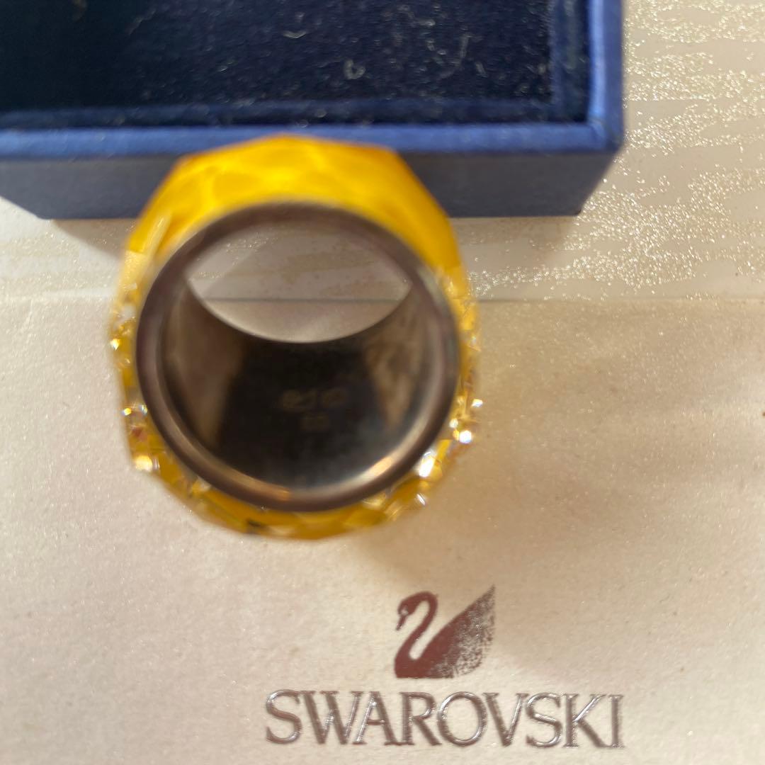 ソラリスのお品です　　SWAROVSKI Nirvanaイエロー　14号
