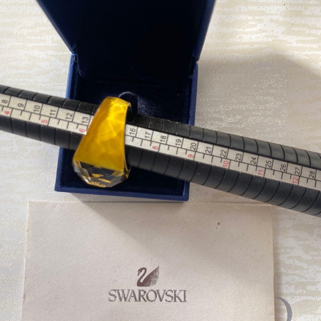 ソラリスのお品です　　SWAROVSKI Nirvanaイエロー　14号