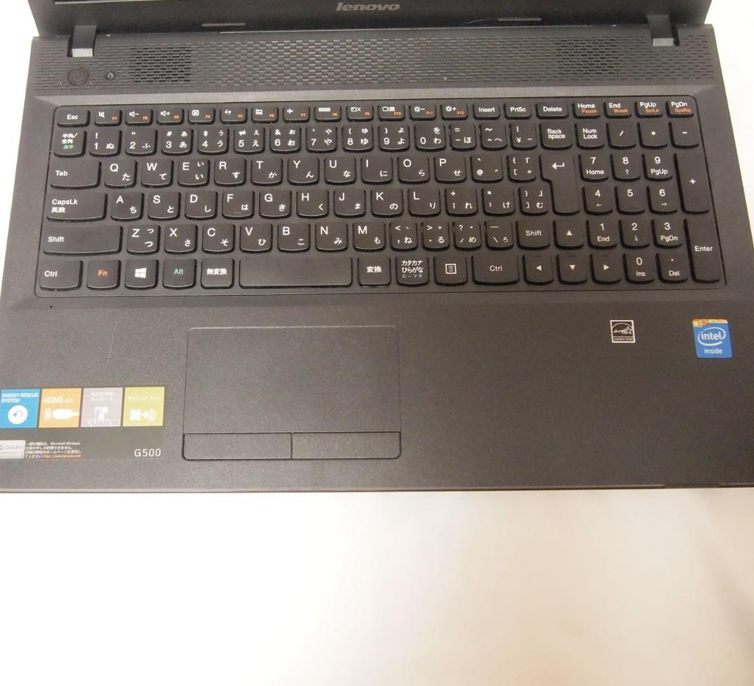 Windowsノート本体 Lenovo G500 Intel celeron 1000M 1.90GHz