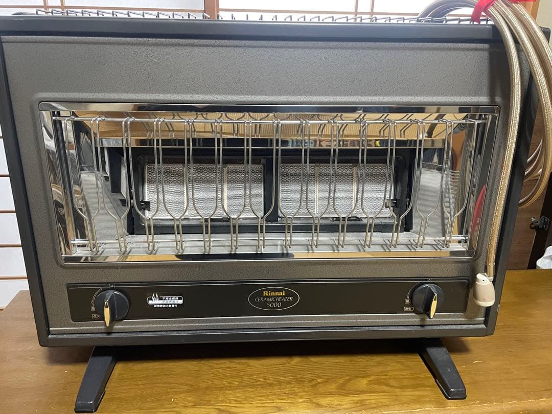 [都市ガス]リンナイ㈱ ガスストーブホース付 値下げ中35,000→30,000