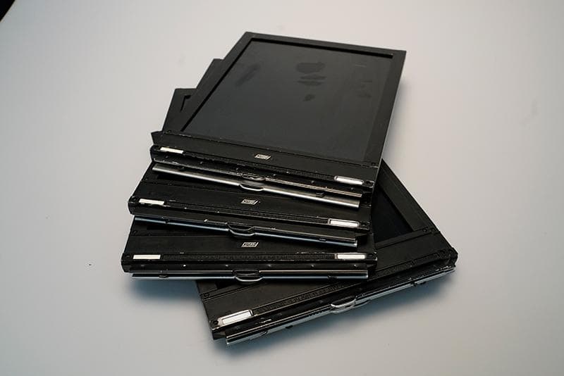 FIDELITY 8×10 カットフィルムホルダー 5点