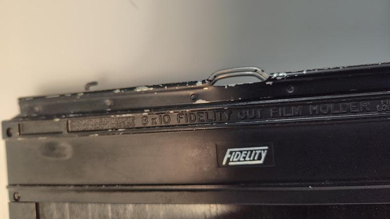 FIDELITY 8×10 カットフィルムホルダー 5点