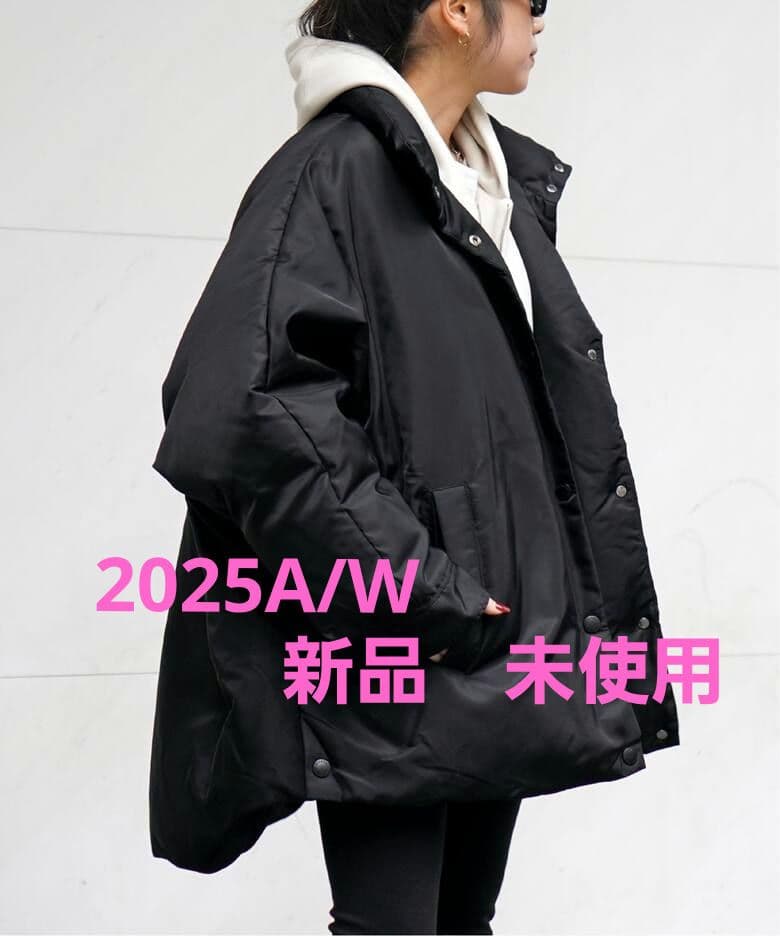 【新品】BERENICE　ブラックオーバーダウンジャケット