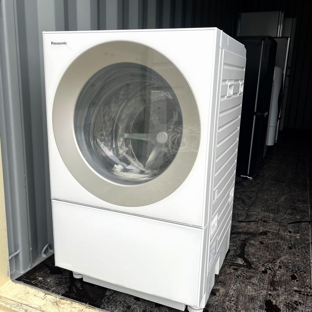 61取付無料！パナソニックキューブル おしゃれデザインドラム式洗濯機！冷蔵庫