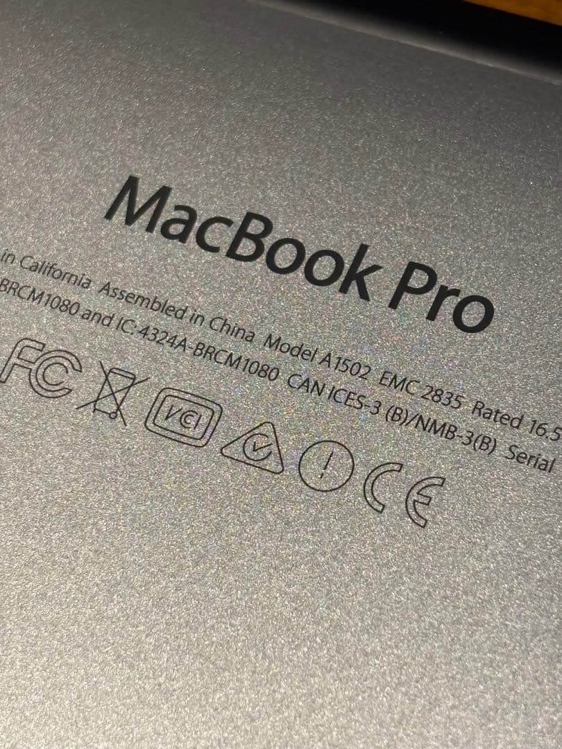 MacBook本体 macbook pro 2015 early 256gb 8gb