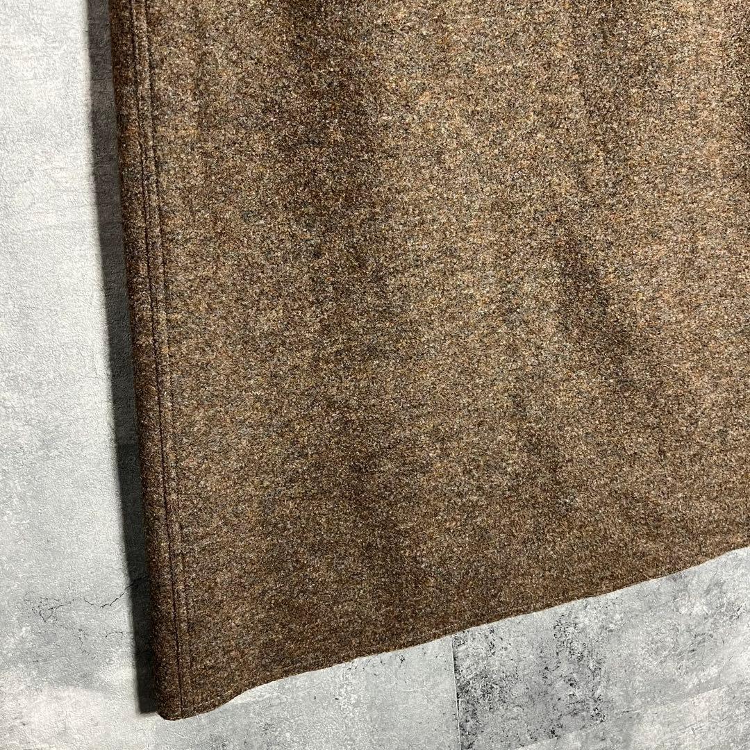 JURGEN LEHLヨーガンレールの上質なメルトンウールスカート　サイズM