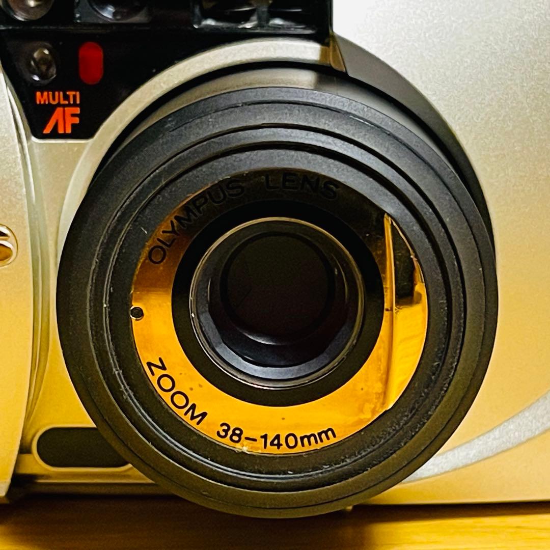 【美品・動作品】OLYMPUS μ ZOOM 140 VF フィルムカメラ