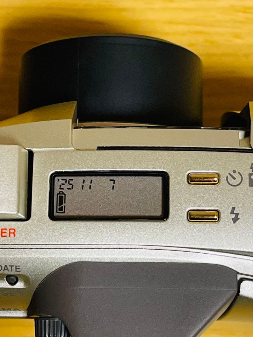 【美品・動作品】OLYMPUS μ ZOOM 140 VF フィルムカメラ