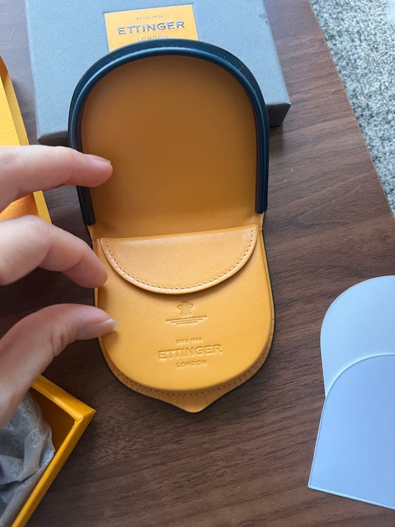 【ETTINGER】 青 ケース未使用