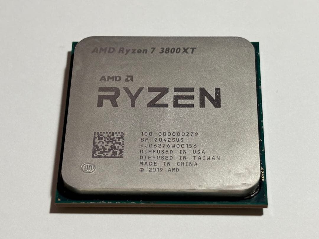 B450マザーボードとRyzen 7 3800XT DDR4 16GBメモリ