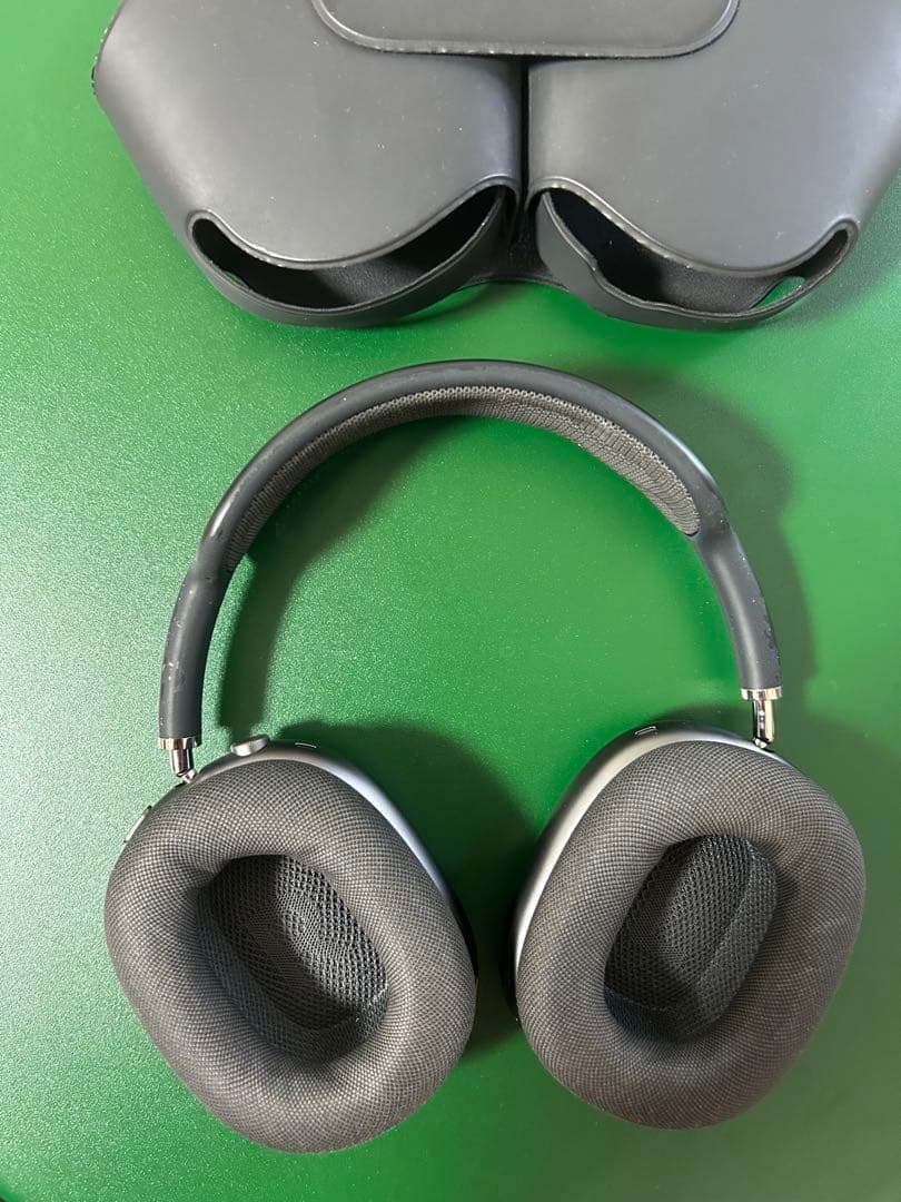 Apple AirPodsMAXブラック ワイヤレスヘッドホン ケース付き