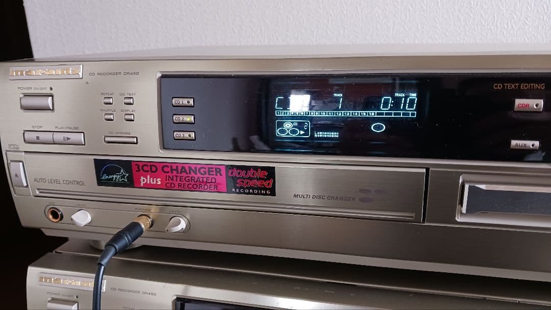 marantz　dr450 動作　おまけあり　リモコン　説明書あり