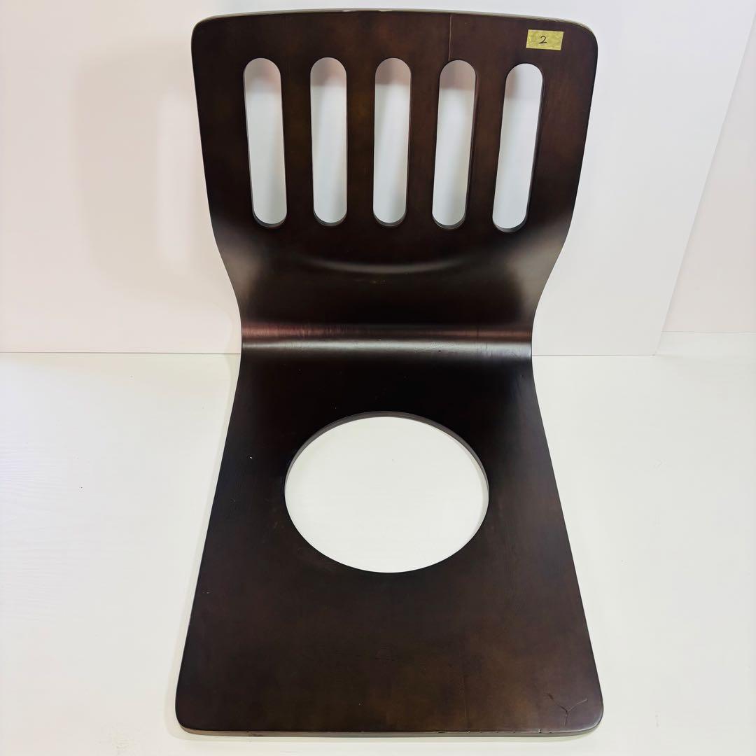 曲げ木 木製座椅子 4脚セット