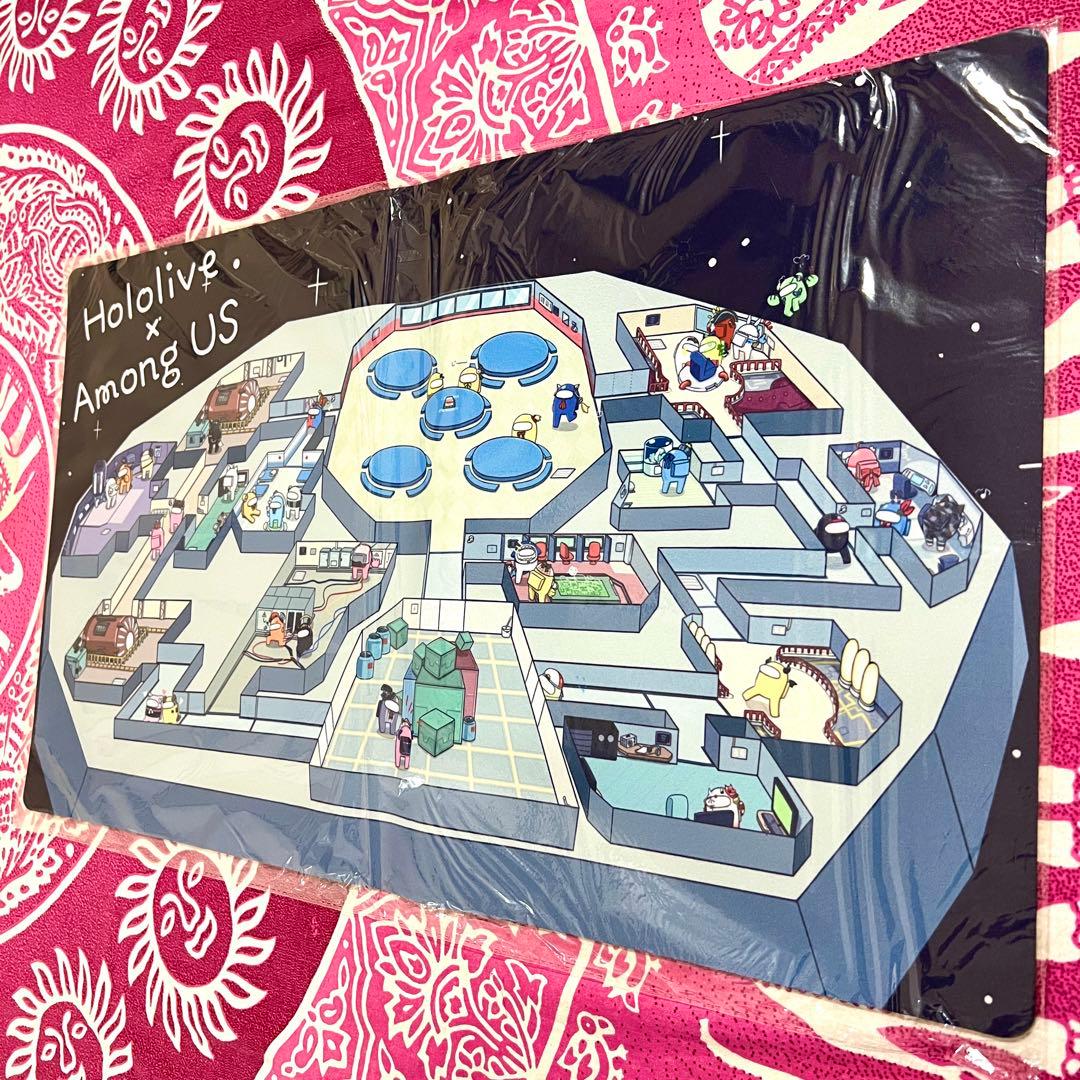 ホロライブ Among Us アモングアス 白詰草 プレイマット