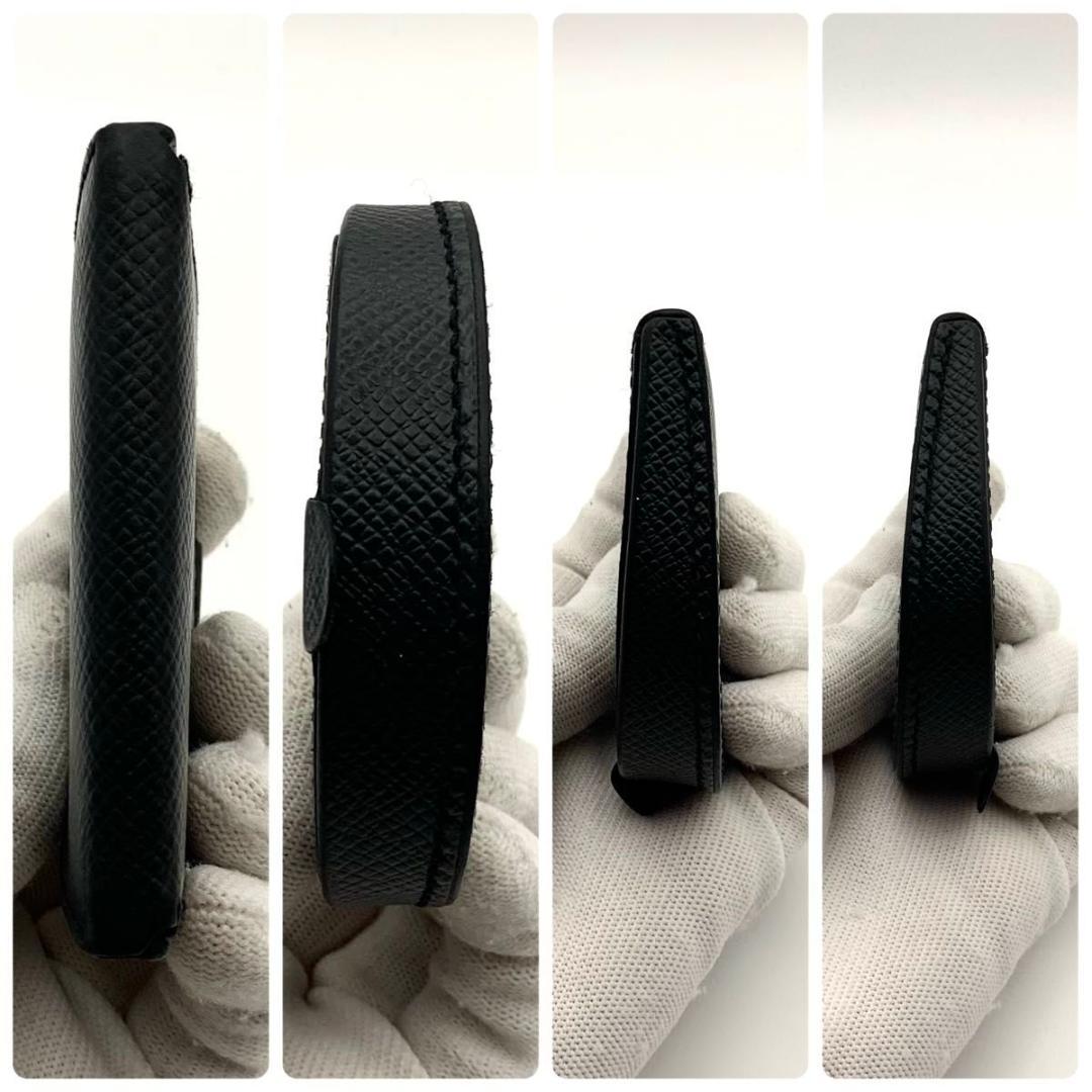 美品 ルイヴィトン キュベット ケース 財布 コンパクト タイガ 黒