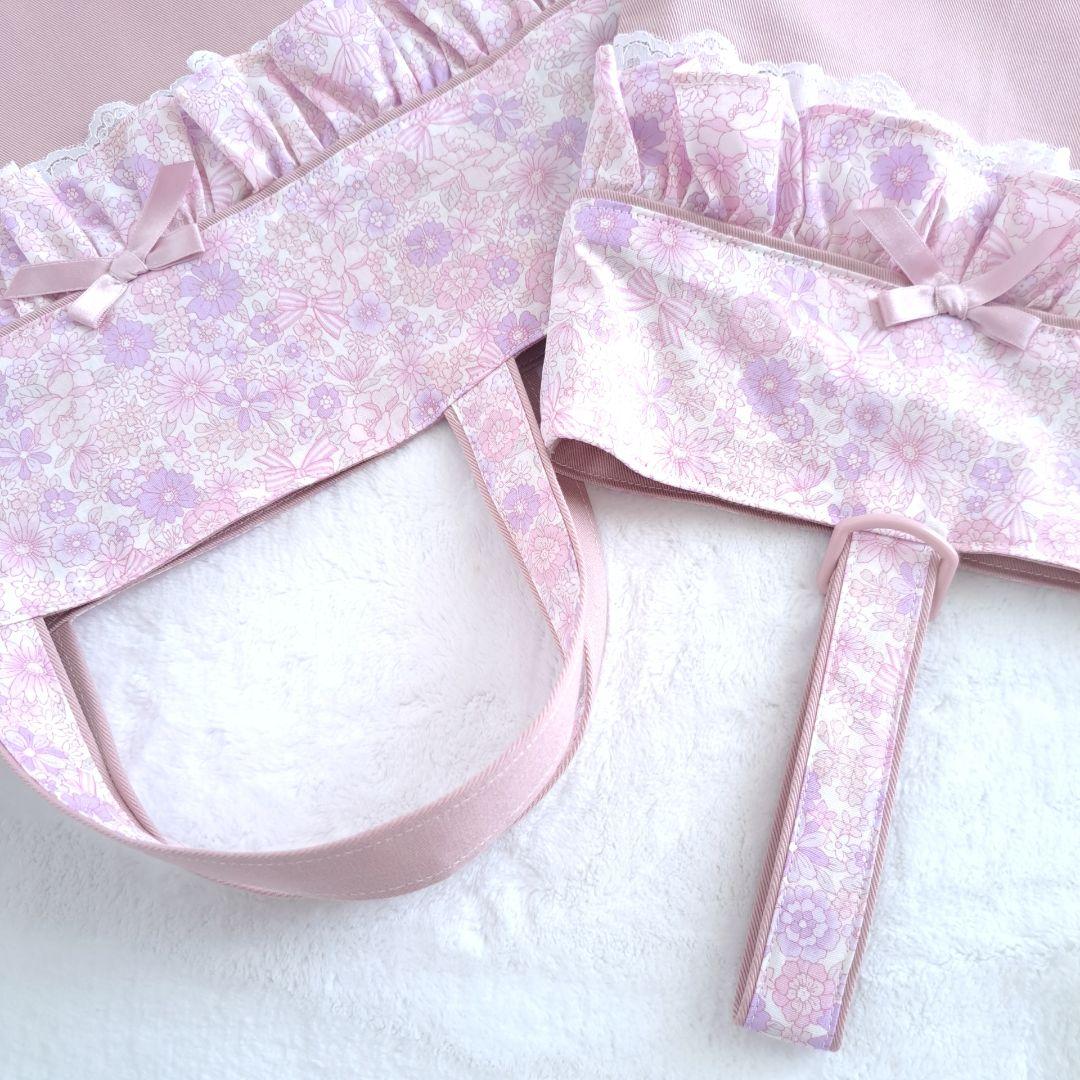 ナルみ ハンドメイド オーダー レッスンバッグ 上履き袋 給食袋