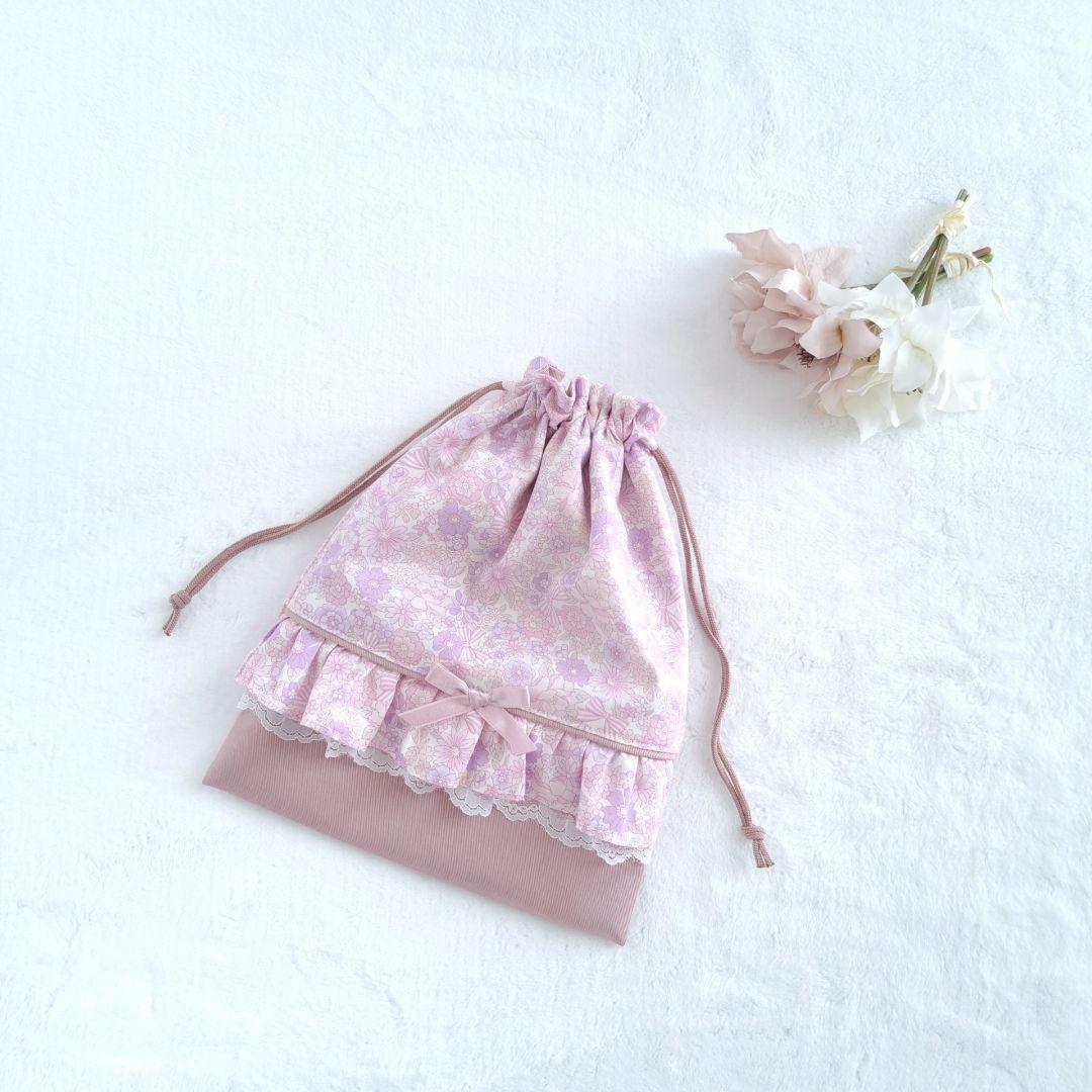 ナルみ ハンドメイド オーダー レッスンバッグ 上履き袋 給食袋