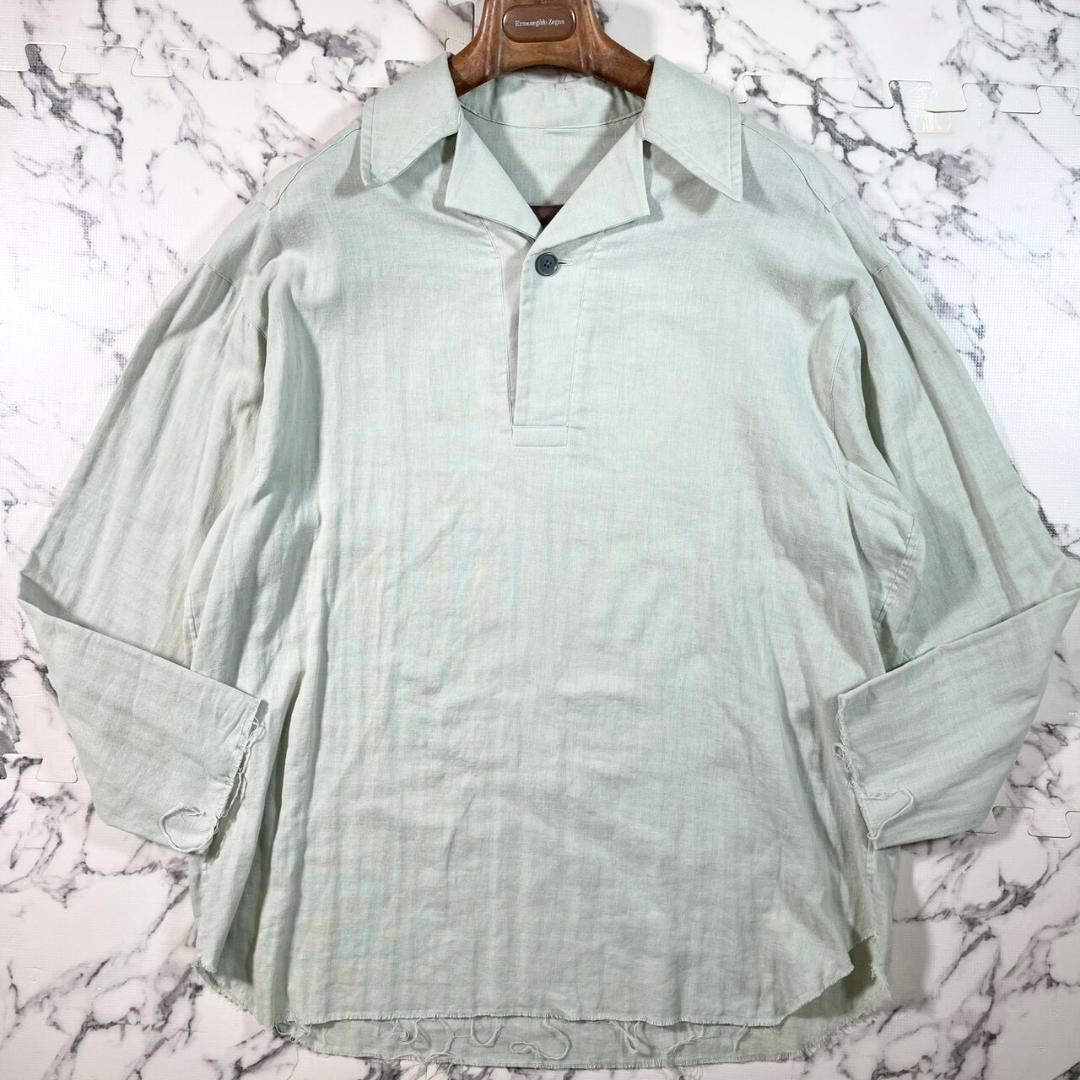 ✨極美品/定価4.0万程✨(XL位) LESS TAILOR 薄緑 綿