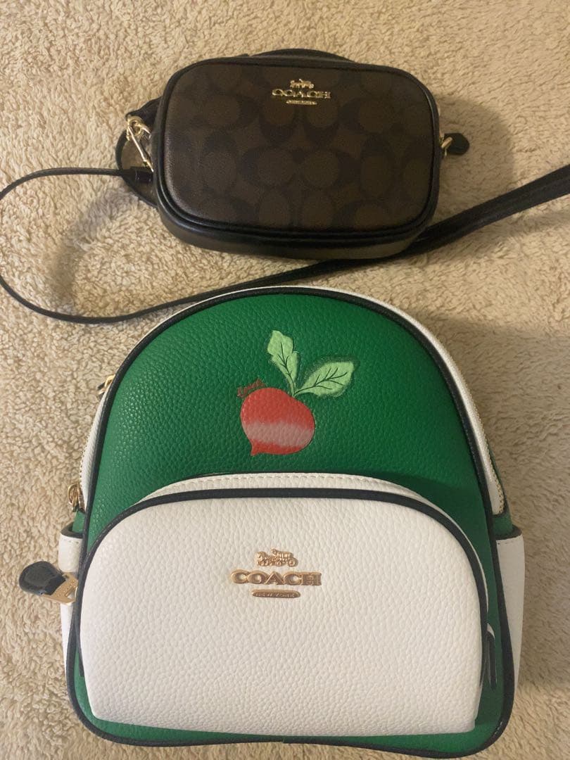 COACH ミニリュック コーチ ミニショルダー バックパック シグネチャー