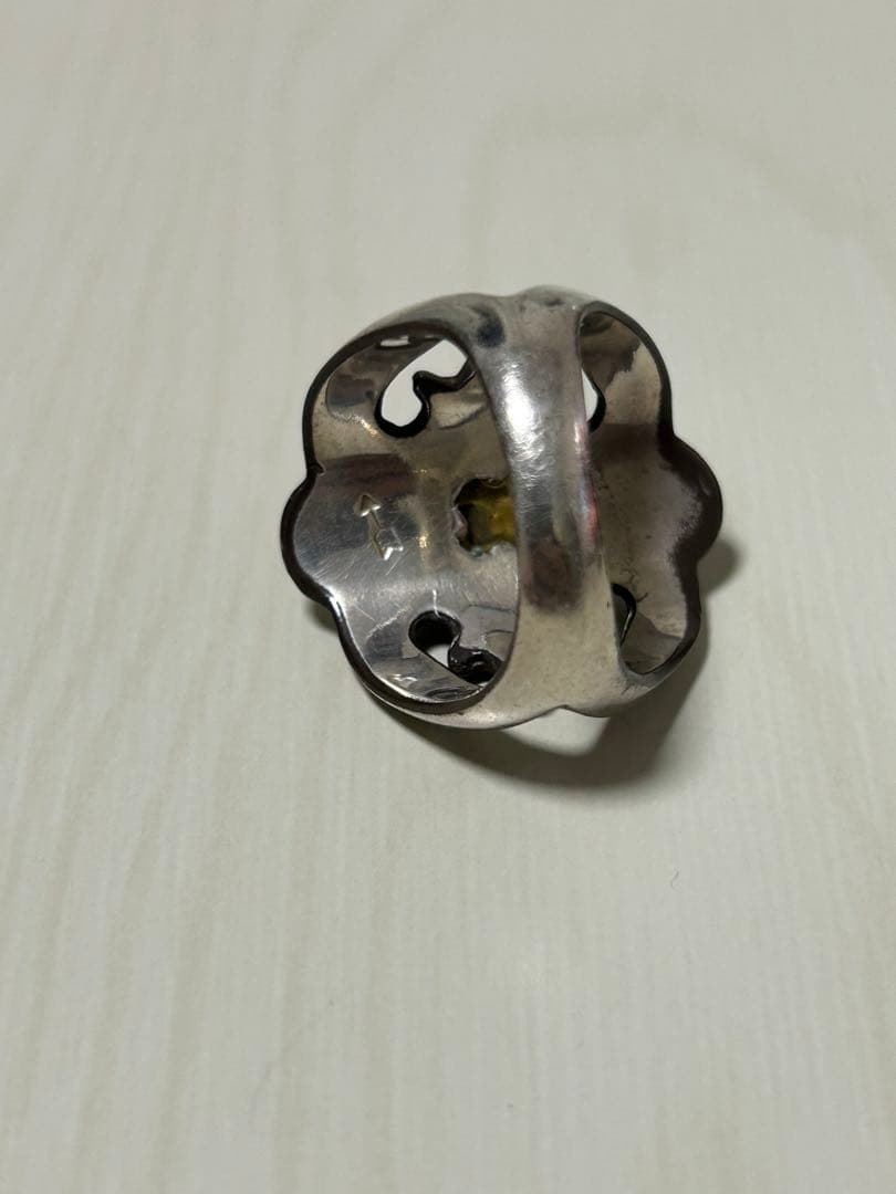 ゴローズ　金縄ターコイズ付キャストリング