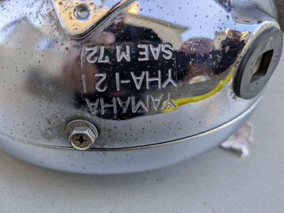 SR400 純正ヘッドライト YHA-121