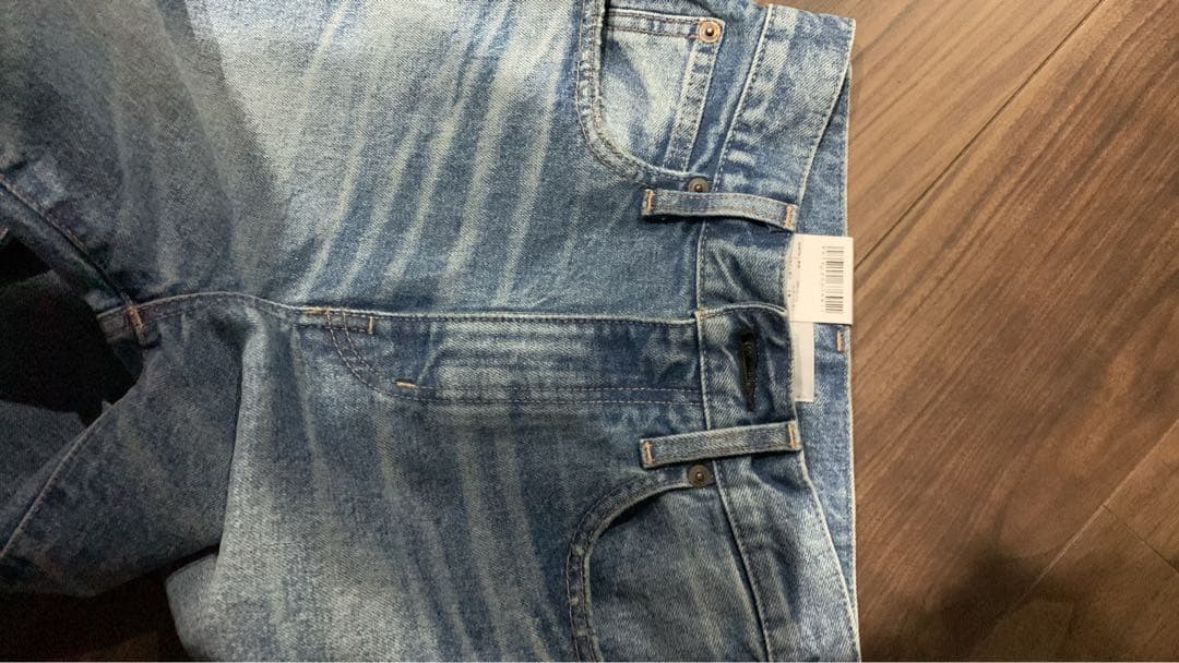 MOUSSY MVS FLARE(L) ロングサイズ 23 フレアデニム ブルー