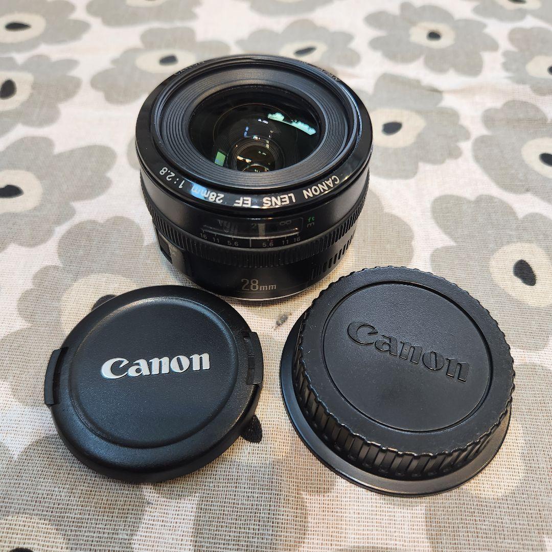 美品 キャノンCanon EF28mm F2.8 単焦点レンズ