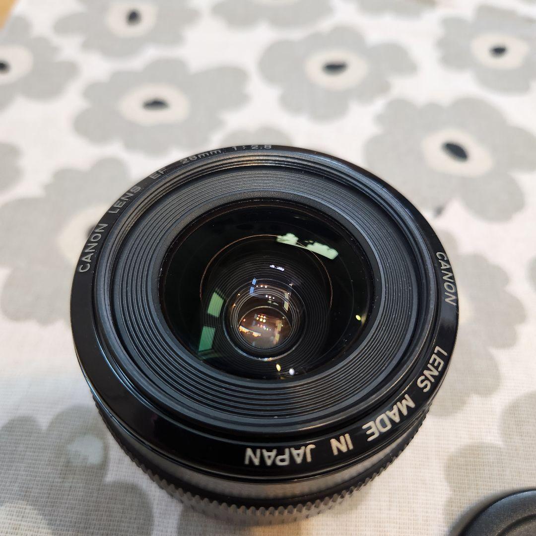 美品 キャノンCanon EF28mm F2.8 単焦点レンズ