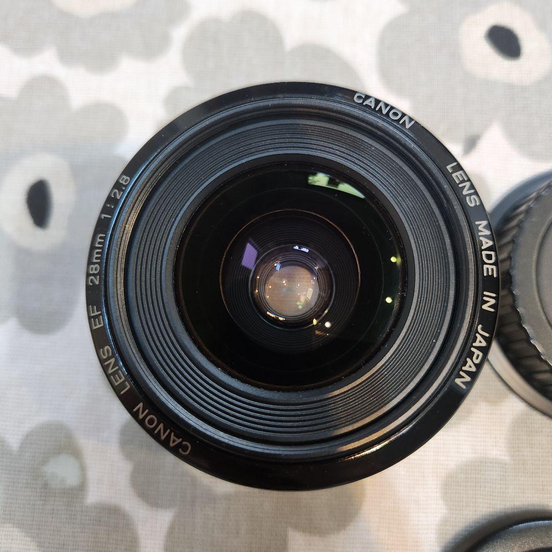 美品 キャノンCanon EF28mm F2.8 単焦点レンズ