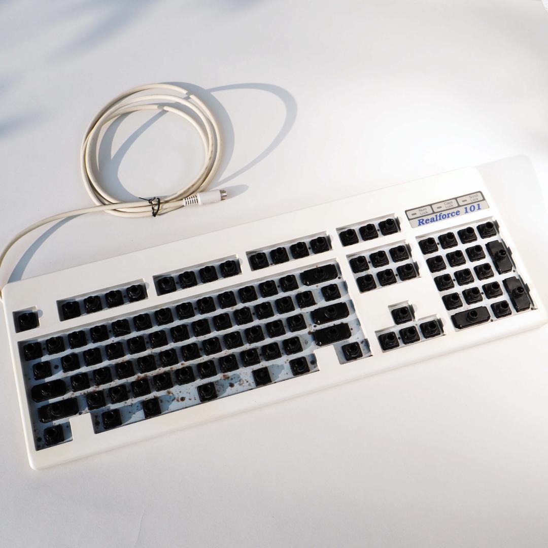 【キートップ洗浄済】Realforce 101 英語配列 （その1） 【東プレ】