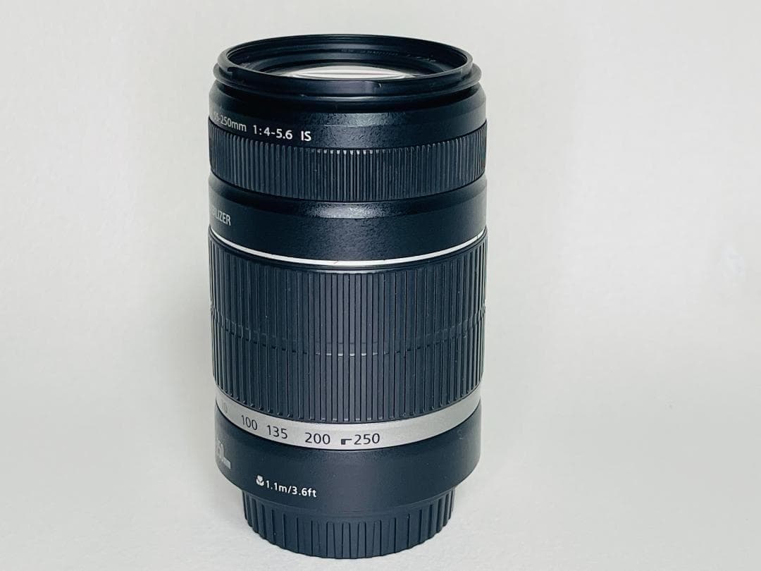 美品☘️Canon キャノン EF-S 55-250mm f4-5.6 IS