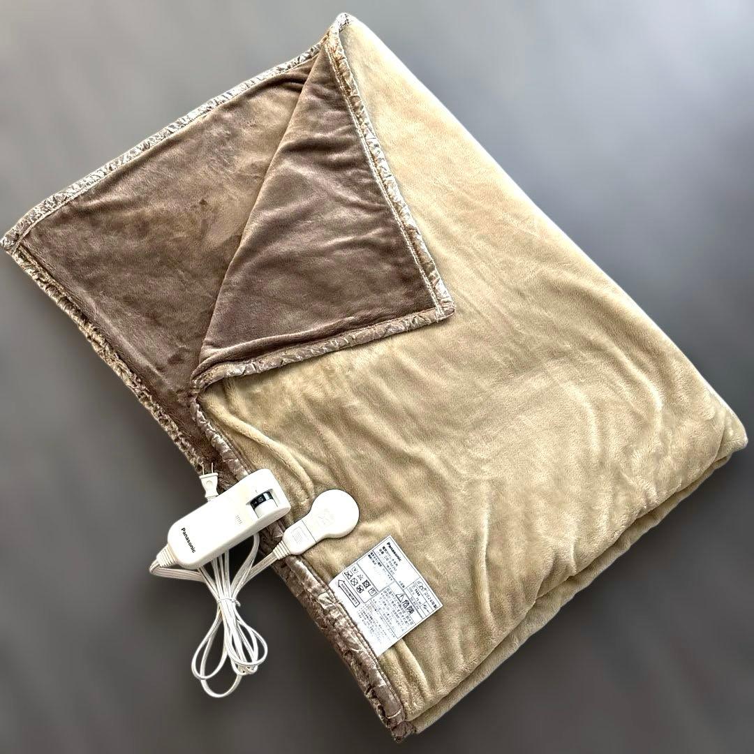 パナソニック 電気かけしき毛布 ベージュ 2024年製