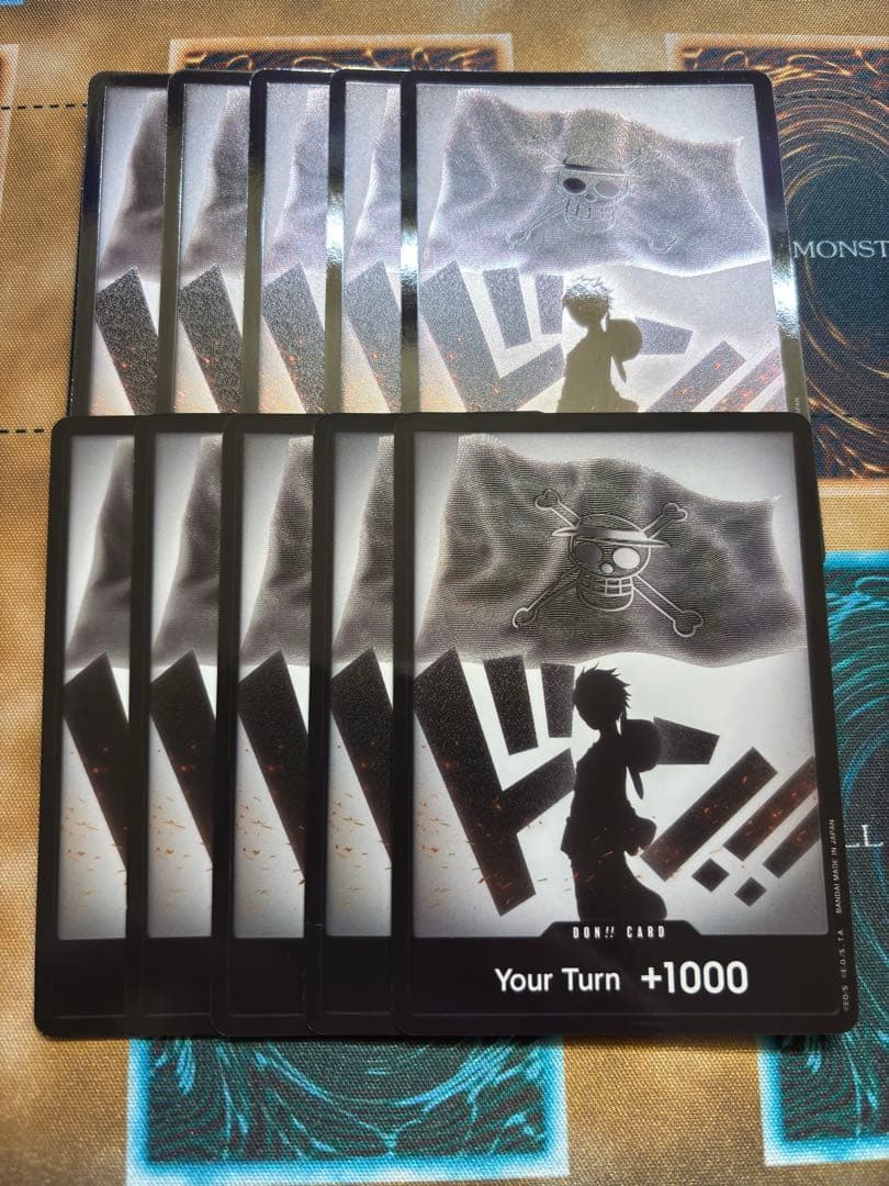 海外限定 ルフィ ドンカード10枚