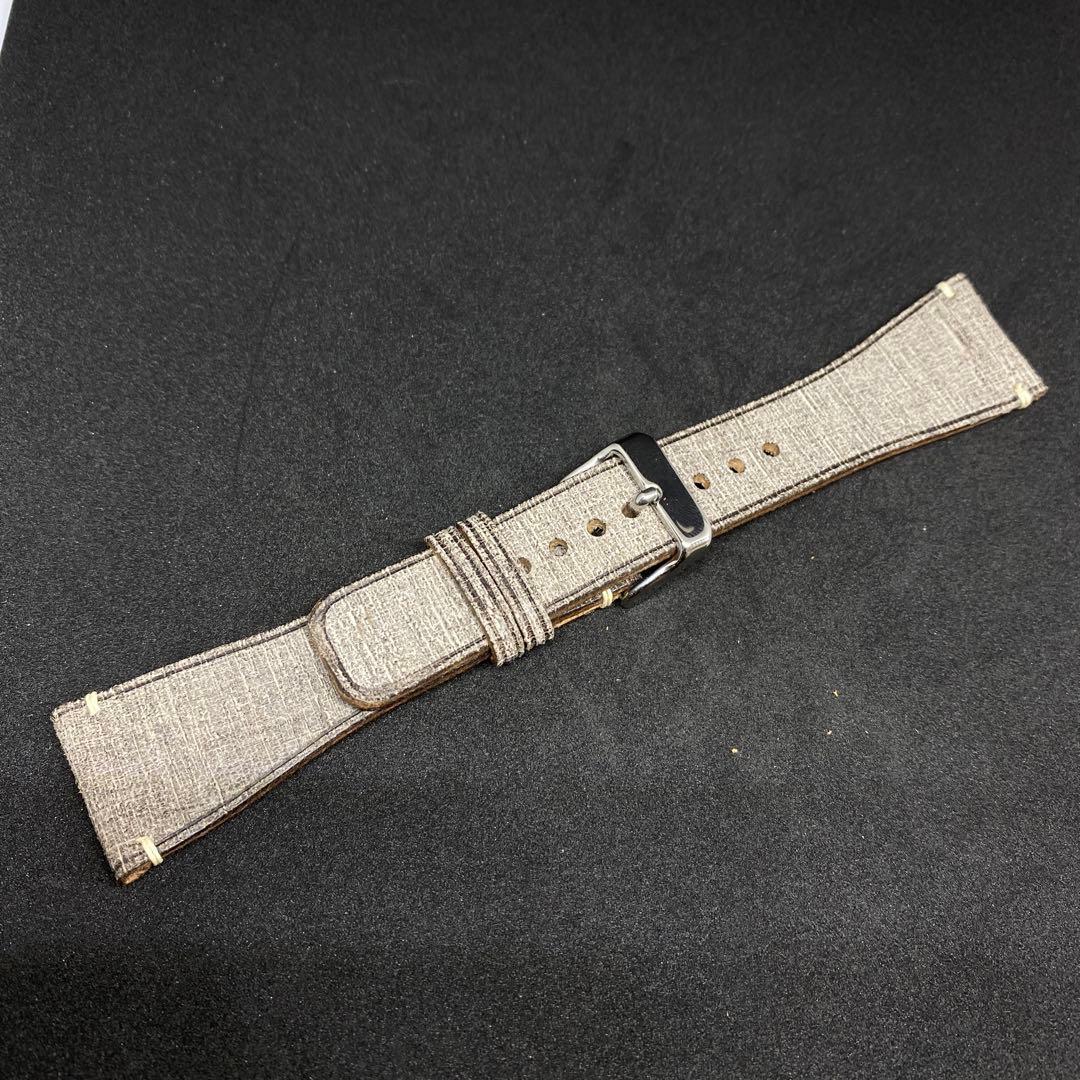 新品 ムーミンスマートキャンバス　時計ベルト　レザー　金具付属 リラックマ