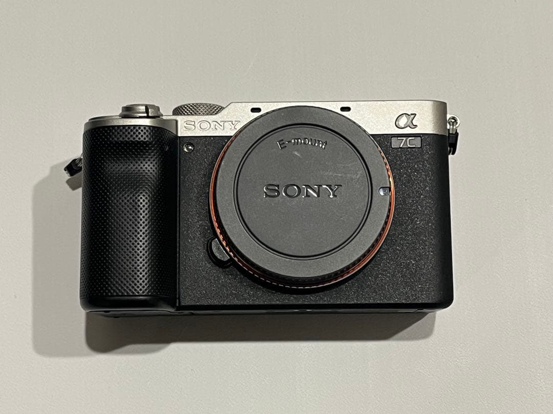 SONY α7c 本体のみ　革ケース付き