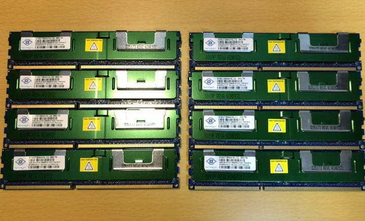 【値下げ】メモリ hp PC3-10600 ECC 4GB×8枚＝32GB