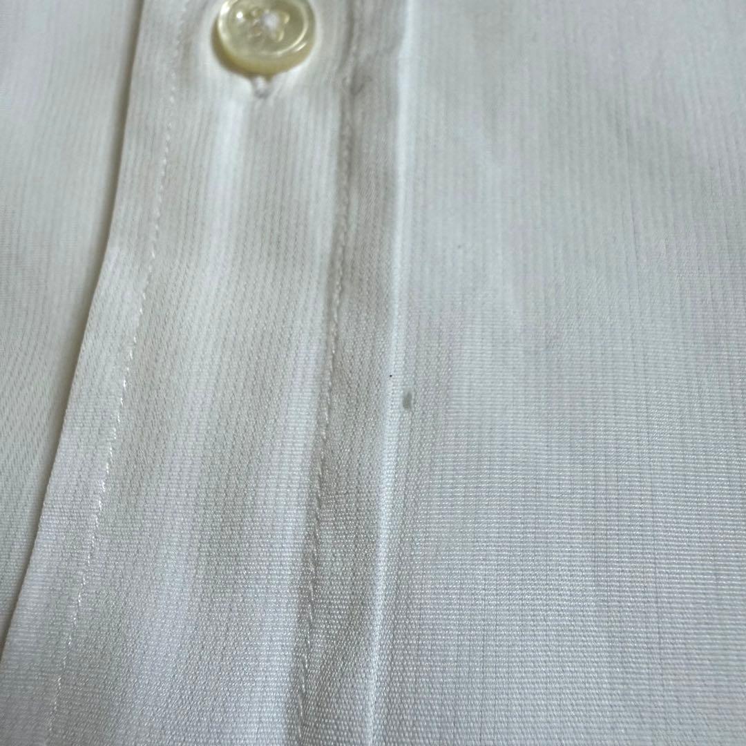 LOUIS VUITTON 長袖シャツ 刺繍 家紋 ホワイト