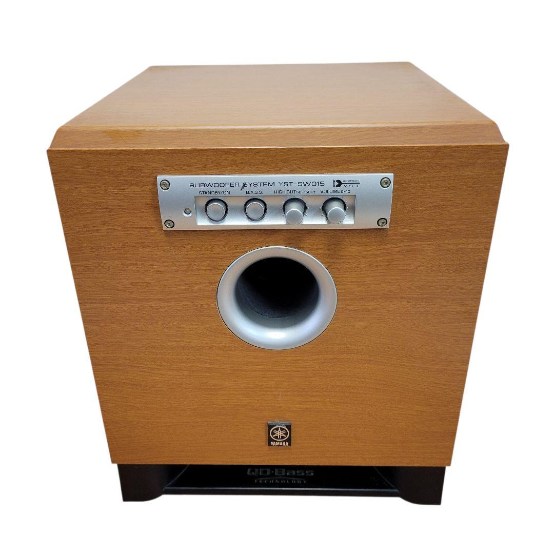 極美品 ヤマハ YAMAHA パワード サブウーファー YST-SW015