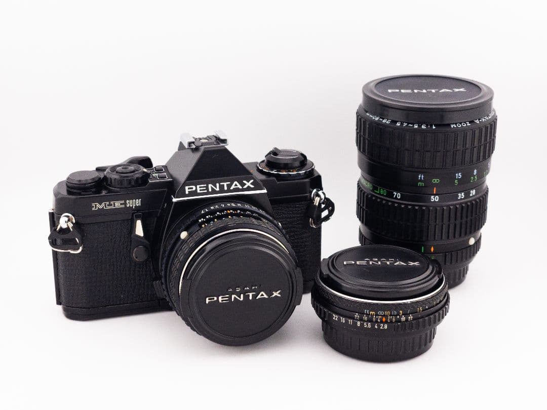 PENTAX ME Super + 40mmF2.8等レンズ3本