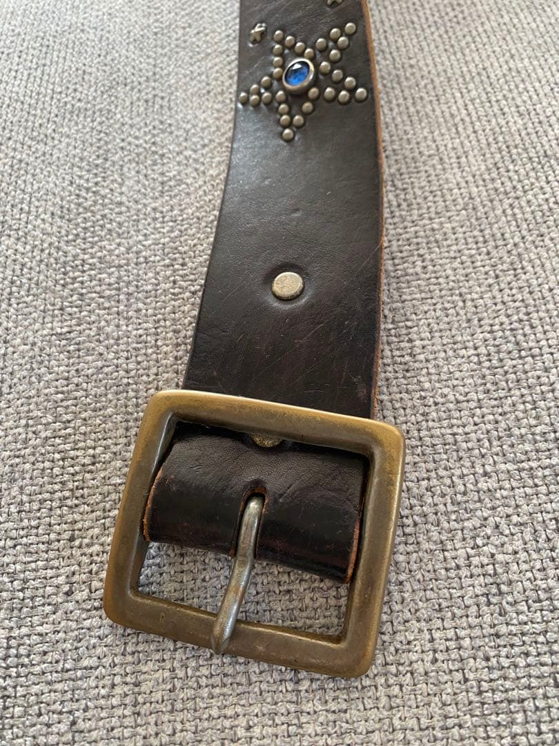 HTC スタッズベルト 【ロンドン】　SOLID BRASS 32インチ