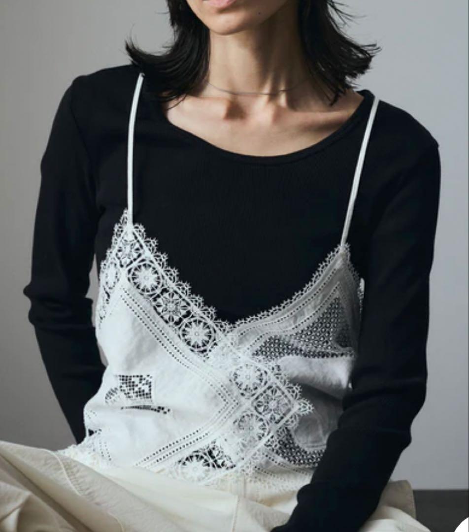 クロスレースキャミソール　新品未使用