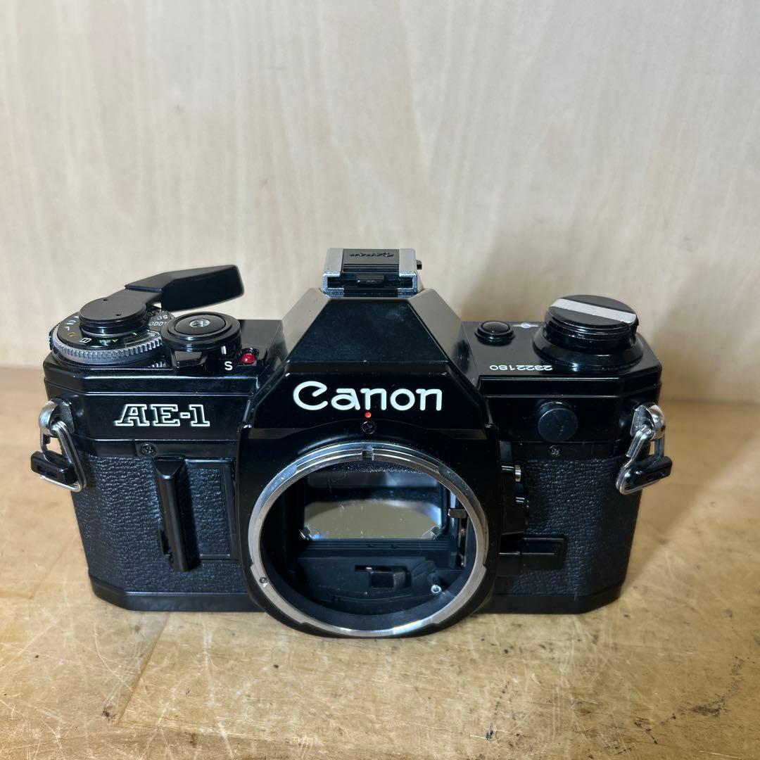 Canon AE-1 ブラックボディー完動極美品