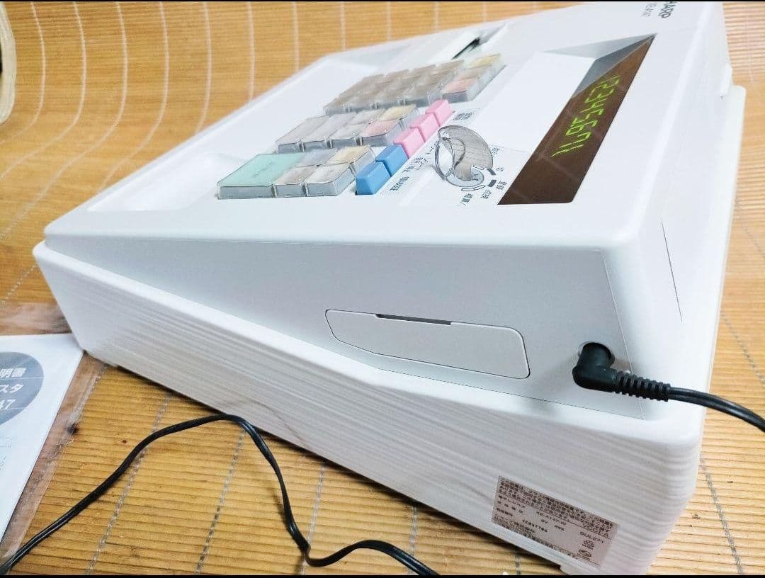 美品シャープレジスター　XE-A147　PC連携　357147