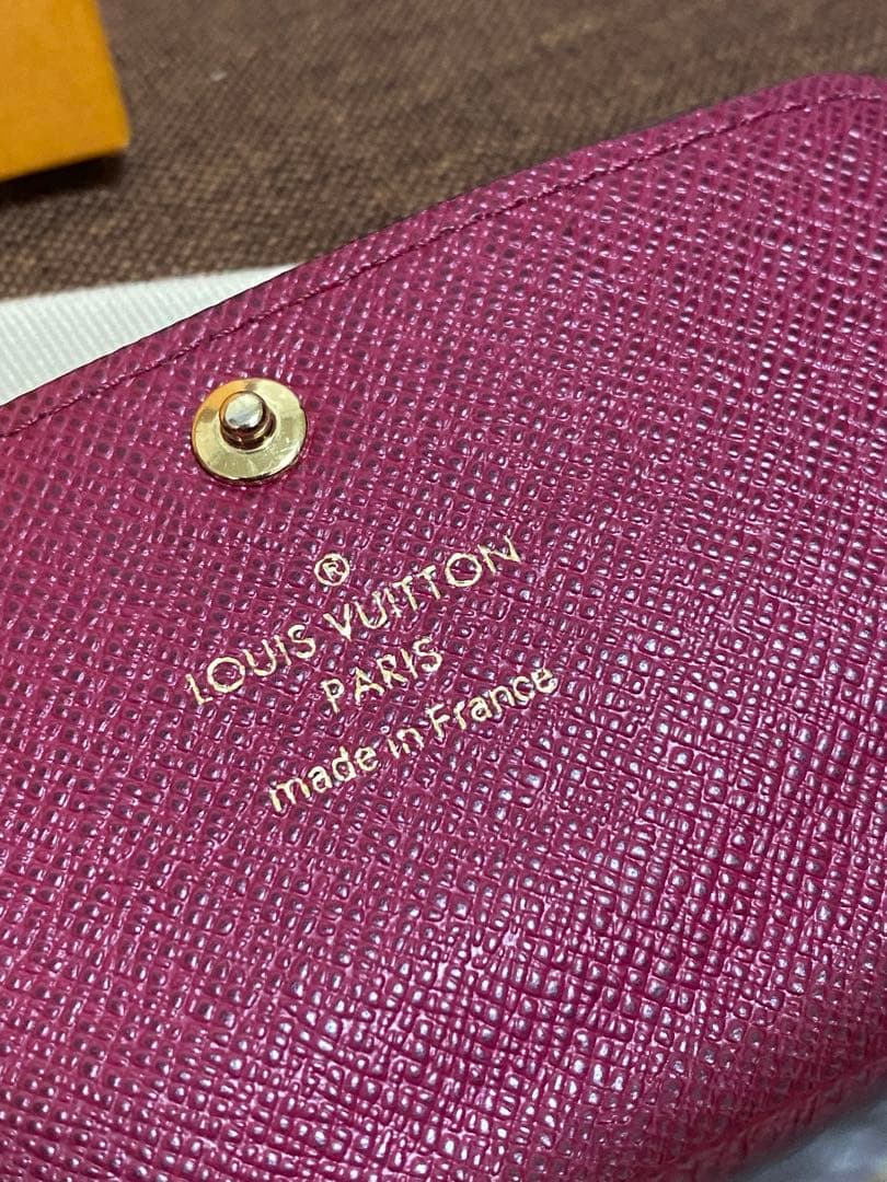 ルイヴィトン モノグラム キーケース ミュルティクレ6フューシャ