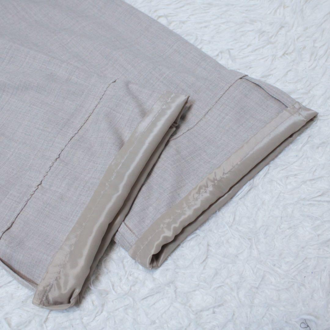 極美品 GLR サキソニー ノーラペル ダブル ジャケット セットアップ 40