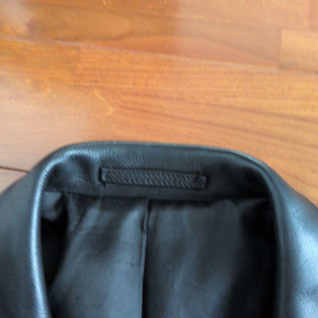 C.brumesシーブリュームス　ステアハイドレザーテーラードジャケットLサイズ