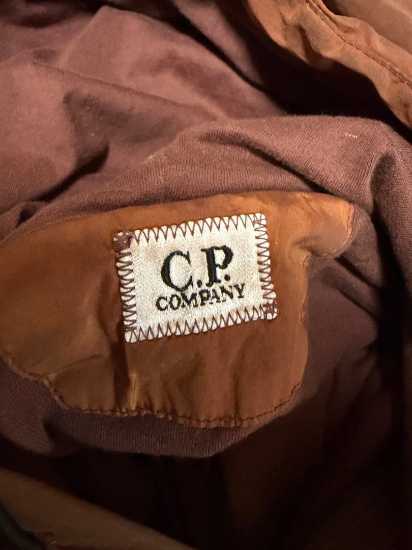 C.P. COMPANY ブラウン フーディー