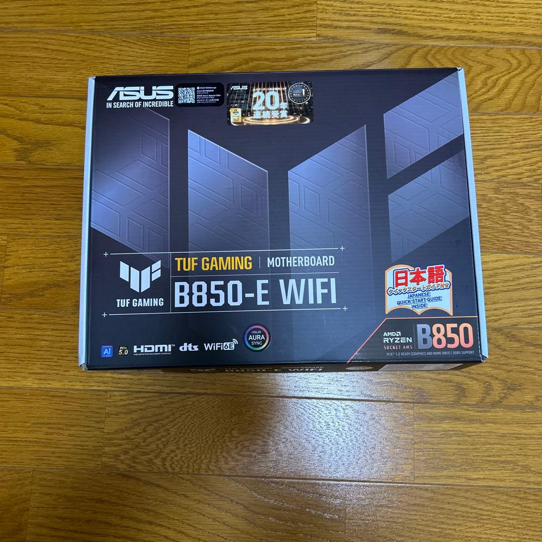 ASUS TUF GAMING B850-E WIFIマザーボード ATX