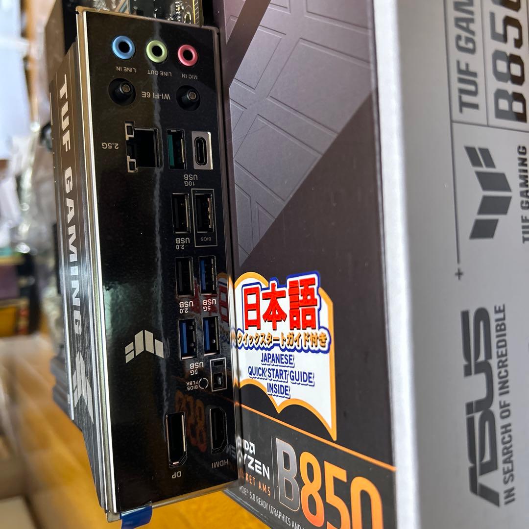 ASUS TUF GAMING B850-E WIFIマザーボード ATX